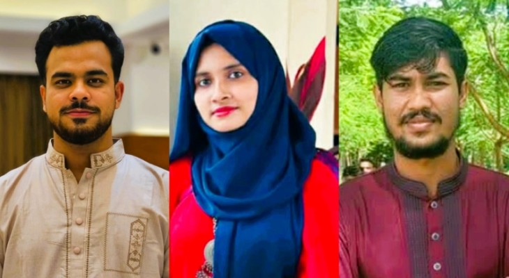 কুবি ছাত্রশক্তির নেতৃত্বে নিলয়-নাজিফা-রনি